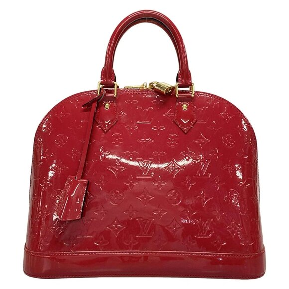 Louis Vuitton Handbags - LOUIS VUITTON Alma PM Rose Indian Monogram Vernis - Handbag 776-082225